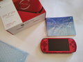 psp slim color rojo con caja